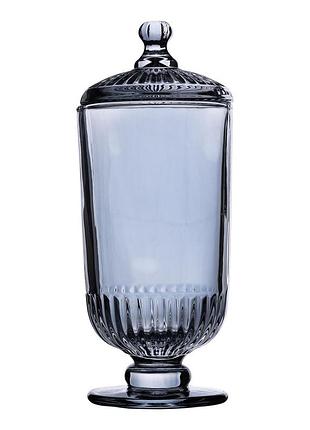 Цукерниця з кришкою скляна ø 10 см hp-yh-18
