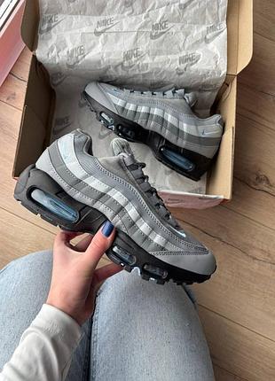 Стильні кросівки nike air max 95 og cool grey