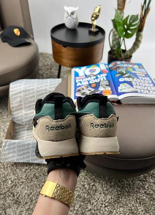 Reebok classic leather hexalite sand black gum 8