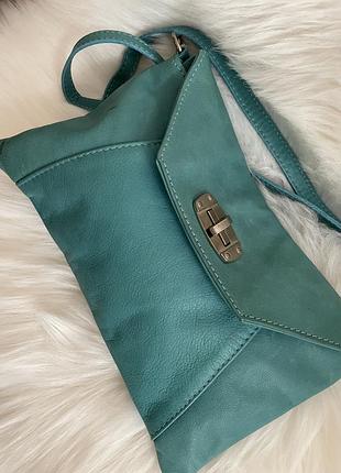 245 сумка genuine leather italy винтаж
