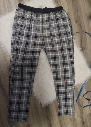 Круті домашні/піжамні тепленькі м'якенькі штани розмір л