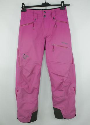Лижні мембрані штани norrona narvik gore-tex perfomance shell pants women's pink