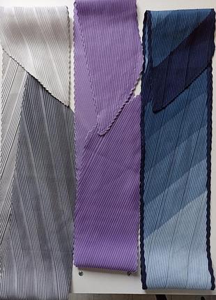 Комплект три шарф плиссе винтаж