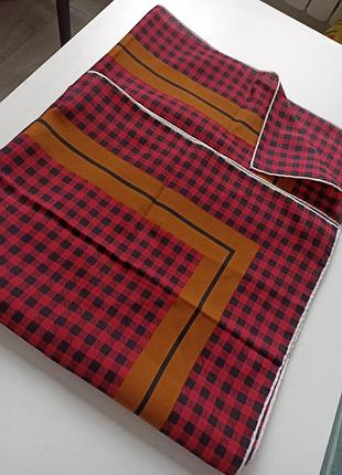 Платок фуксий винтаж