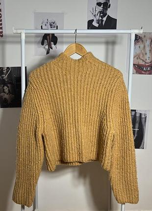 Теплий светр stradivarius