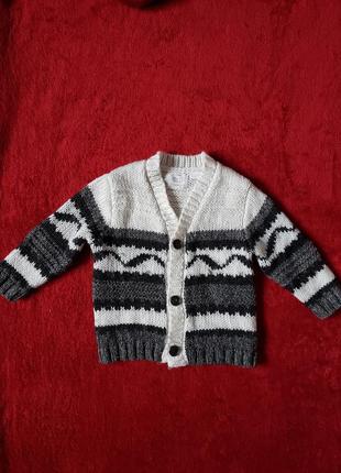 Вязанный кардиган свитер zara (92)