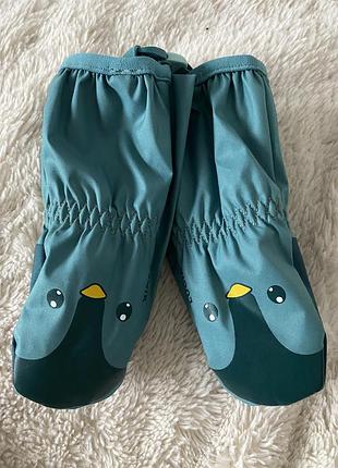 Рукавички на молнии, возраст 1-2