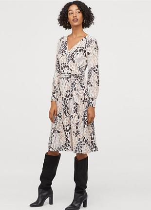 Платье миди с поясом h&amp;m