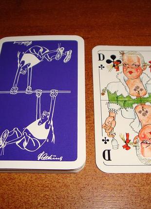 Игральные карты skat politisch, 1976 г.