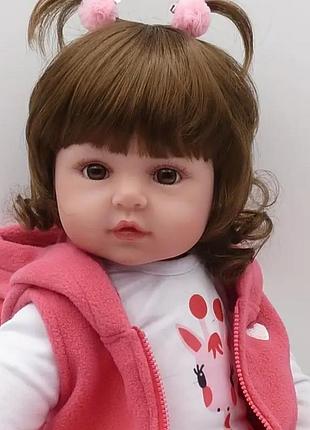 Реборн виниловая кукла reborn 48 cm