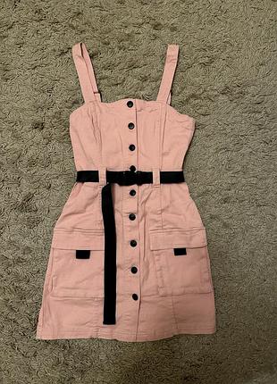 Джинсова сукня сарафан divided