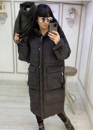 Пальто зимнее