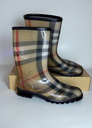 Гумові чоботи burberry 41 оригінал