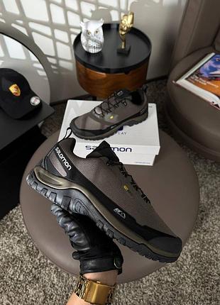 Salomon shelter gtx brown black