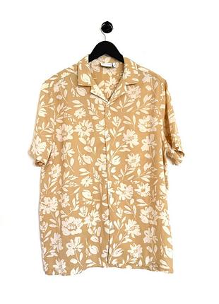 Сорочка з коротким рукавом та квітковим принтом asos