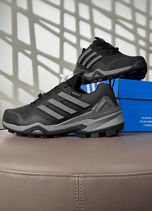 Adidas terrex skychaser gtx dark grey black 3