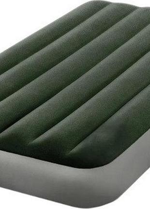 64107 intex велюр матрац 99х191х25 см