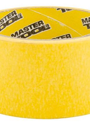 Стрічка малярська mastertool 50 мм х 20 м жовта (79-9904) (6 шт.)