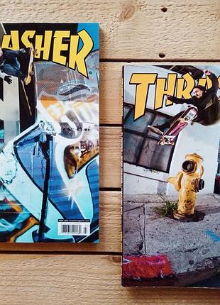 Журнал thrasher magazine (3-4" 2023), скейтборд-журналы