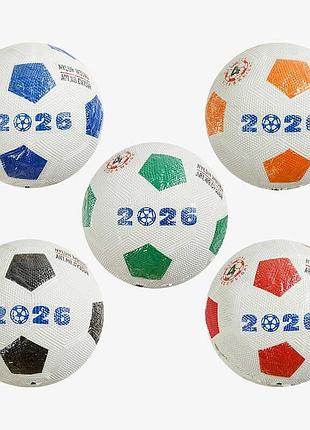 Футбольный игрушечный мяч 50 см, 5 цветов, материал pvc, размер №4