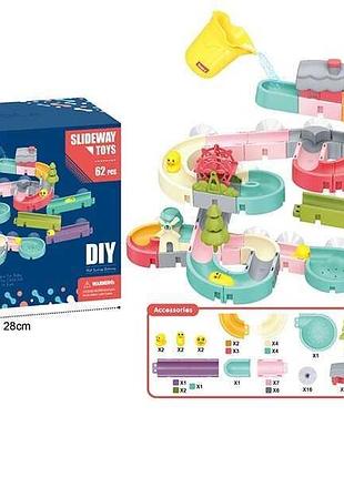 Розважальний набір 8366-37 a (24) з присосками, кольоровими кульками, 62 елементи у комплекті