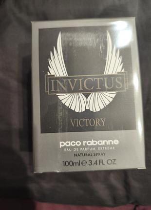 Парфум чоловічий paco rabanne invictus victory 100 ml. распродажа!!!