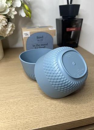 Набор мисок 10 см moods 2 шт многоразовые из переработанного материала экологические пластиковые bowl 10 cm