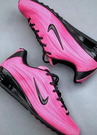 Малиновые найки shox z wmvs