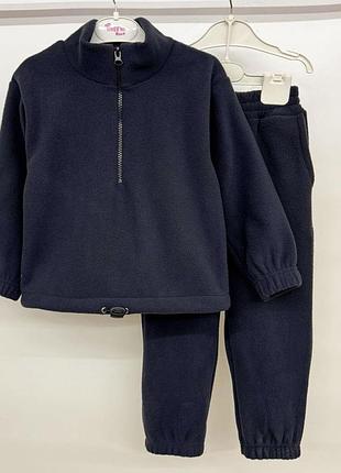 Костюм теплый детский флисовый для мальчика
