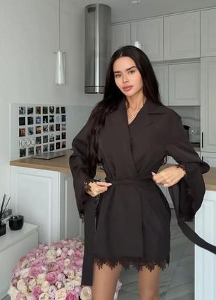 Женское платье пиджак 2