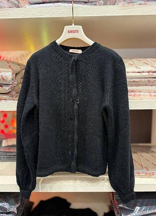 Красивый ажурный кардиган kontatto 😍 италия 🇮🇹