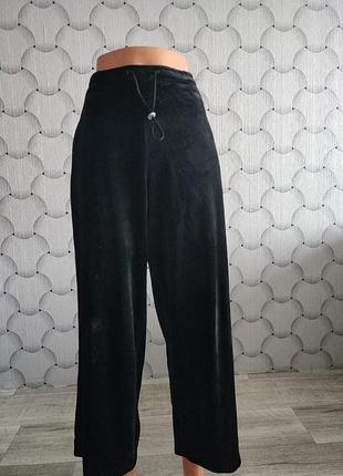 Мягкие велюровые штаны