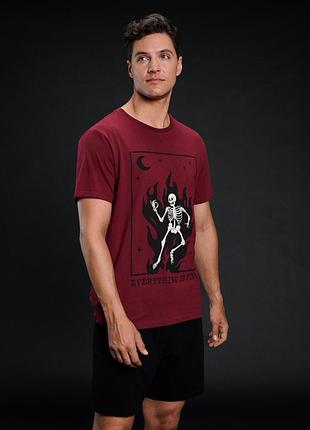 Чоловіча трикотажна піжама sinsay  / футболка + шорти / комплект для сну і дому / 61639