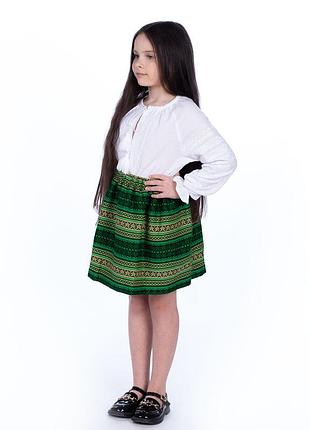 Спідничка для дівчаток зелена 11-24/00