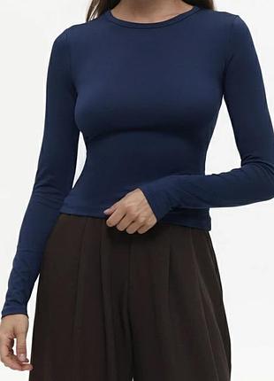 Лонг синій напівпрозорий м-л