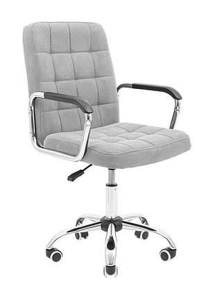 Кресло richman брукс хром пиастра серый