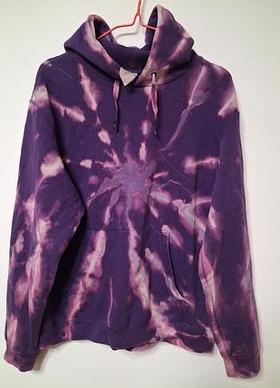 Худи кофта с капюшоном женская фиолетовая b&amp;c, размер m - l