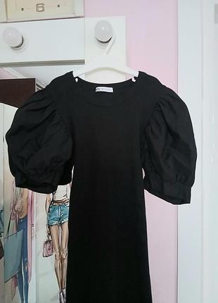 Сукня в рубчик zara 4