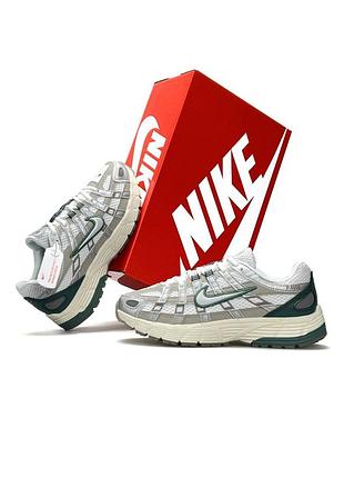 Жіночі кросівки nike p-6000 beige green