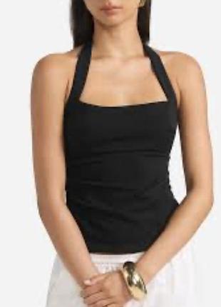 Майка топ с завязками