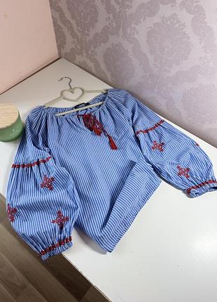 Блуза вишиванка котон