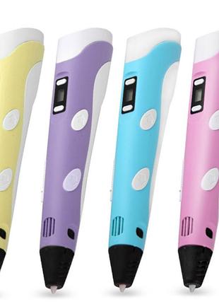 3d ручка з lcd дисплеєм (pen 3d-2) +підставка
