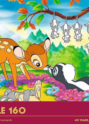 Пазл бембі та лісові друзі 160 елементів trefl 3