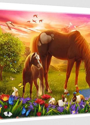 Пазл коники на горизонті 500 елементів trefl