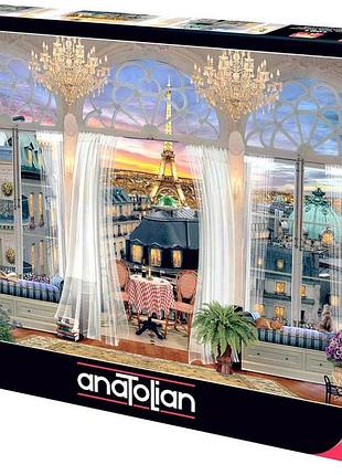 Пазл терраса на крыше в париже 1000 елементов anatolian