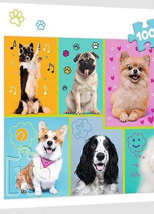 Пазл у світі собак 100 елементів trefl