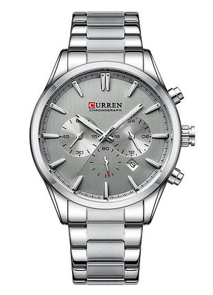 Curren 8446 all silver