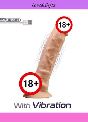 Фалоімітатор з вібрацією silexd vetus size 8 love&gifts