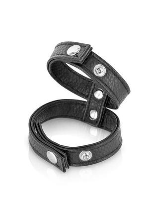 Двойное эрекционное кольцо fetish tentation double сockring love&gifts