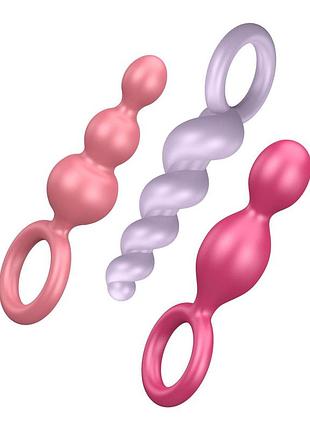 Набор анальных игрушек satisfyer plugs booty call love&gifts